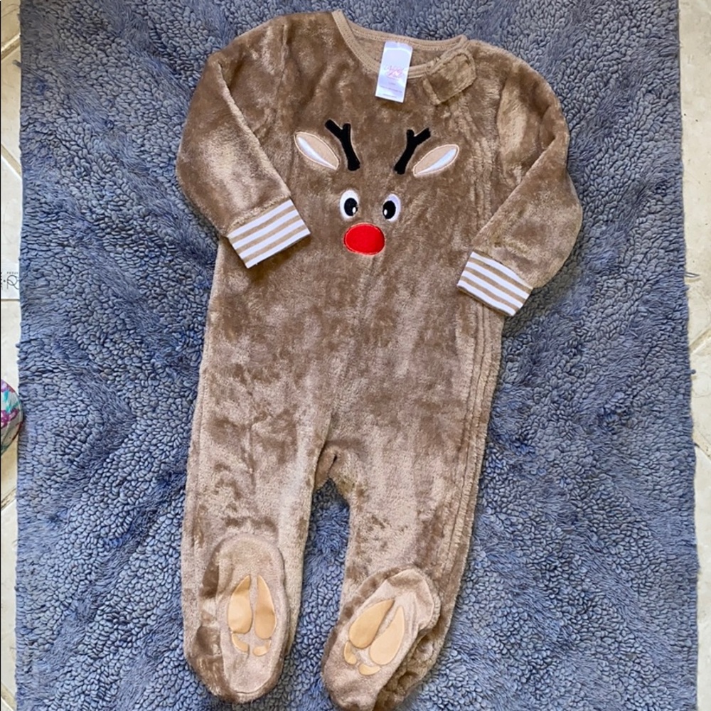 💙Raindeer fleece Pajama